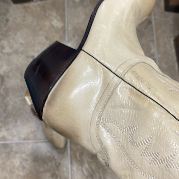 INCREDIBLE vintage cowboy boots purchased in Paris size 39 - Picture 8 of 14